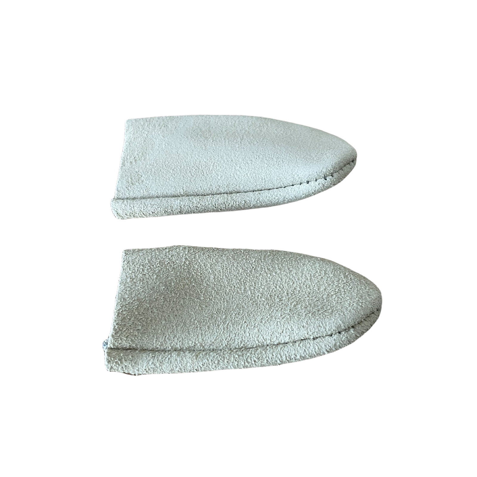 Kleine Lederfingerlinge Schutzhandschuhe für Polieren oder Schleifen Größe S