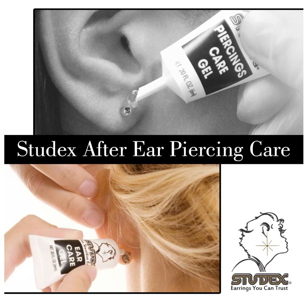 Studex Ohrpiercing Pflegeling – Ohrpiercing Nachsorgeling mit Beruhigender Aloe Vera Extrakt zum Schutz der Haut - Image 3