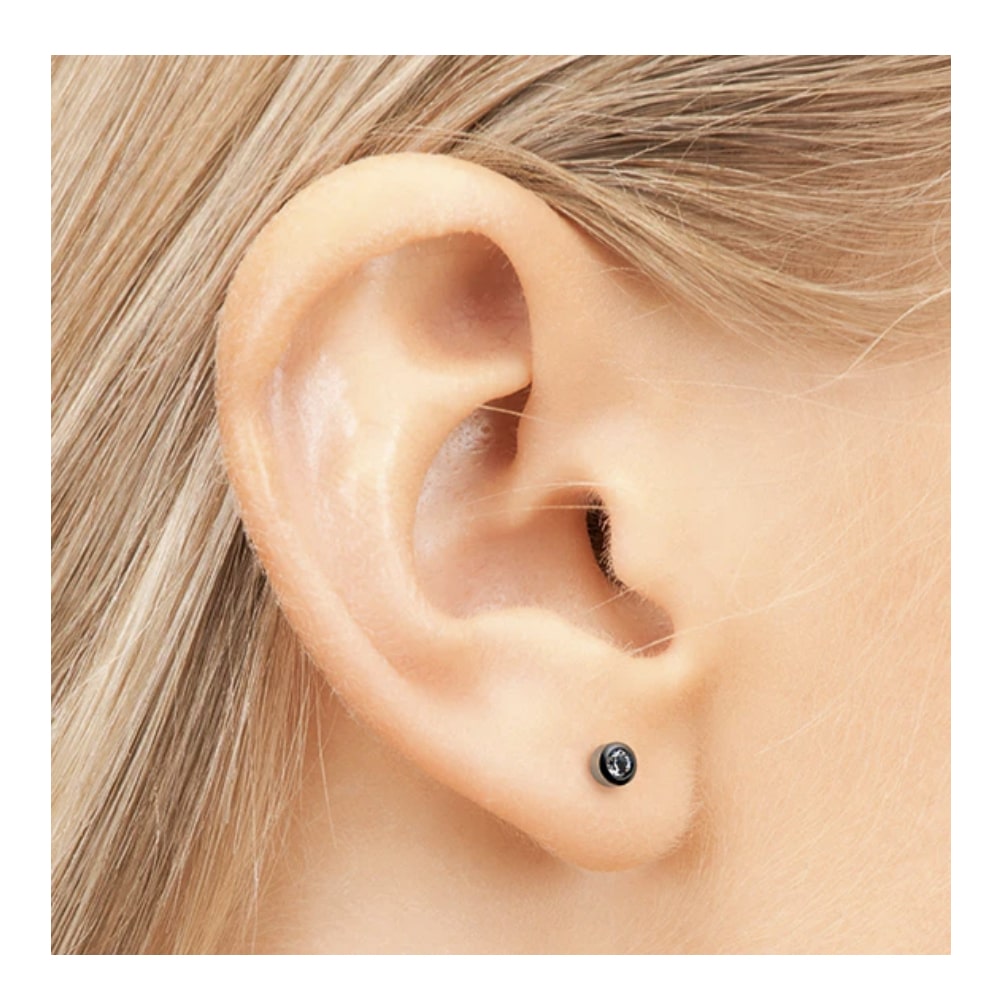 Studex Titanium Ohrringe mit April Kristallstein, 3mm, 7513-0204 - Image 3