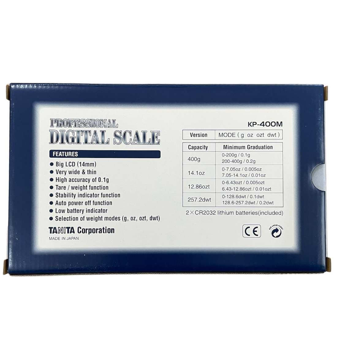 Tanita KP-400M Tragwaage – Bis zu 400 g - Image 4
