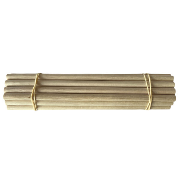 Reinigungsstäbchen aus Nussbaumholz von Spindle Tree Clock Wood, 3 mm, 10 Stück