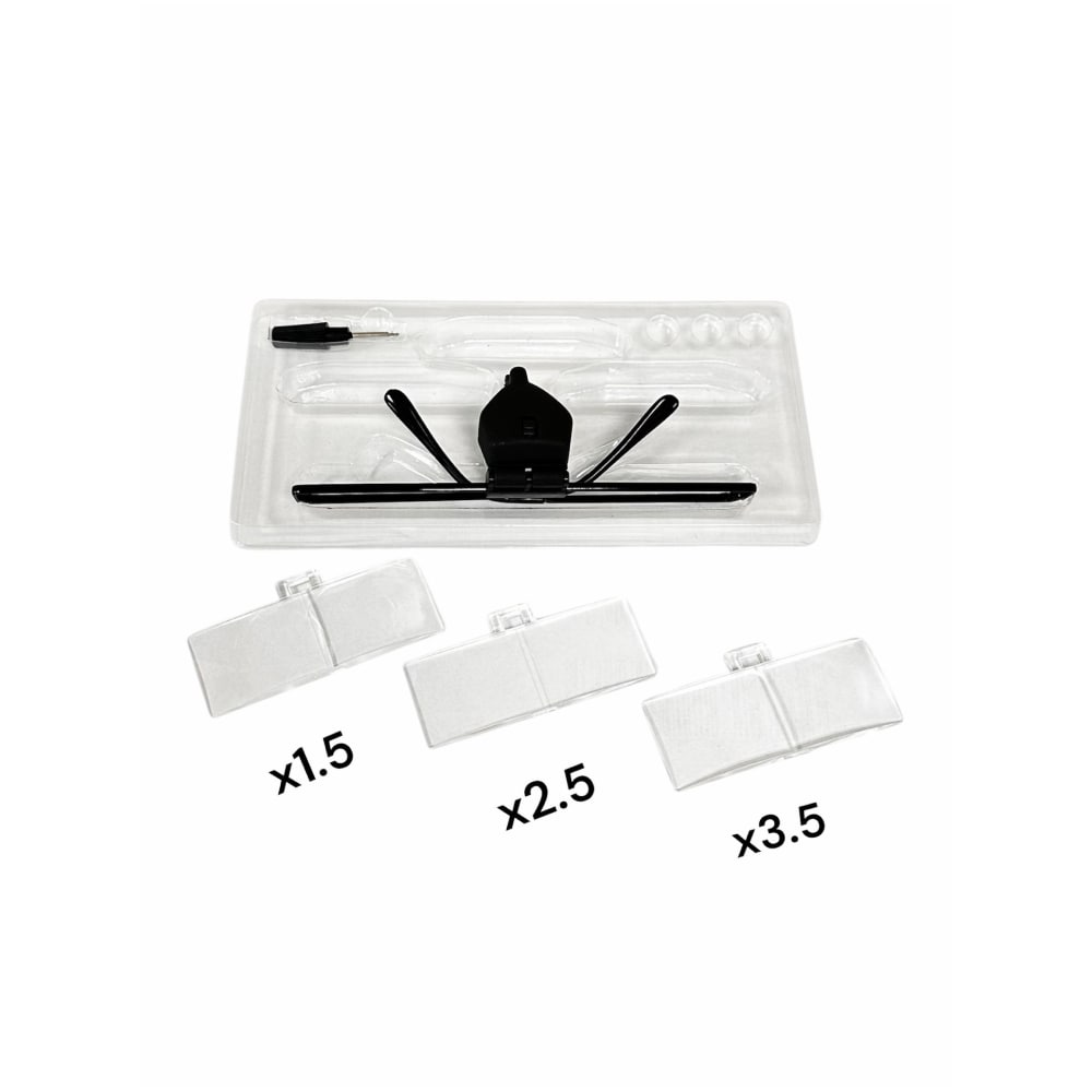 Buzzufy Watchmaker-Brille mit 3 Linsen-Vergrößerungsglas - Image 3