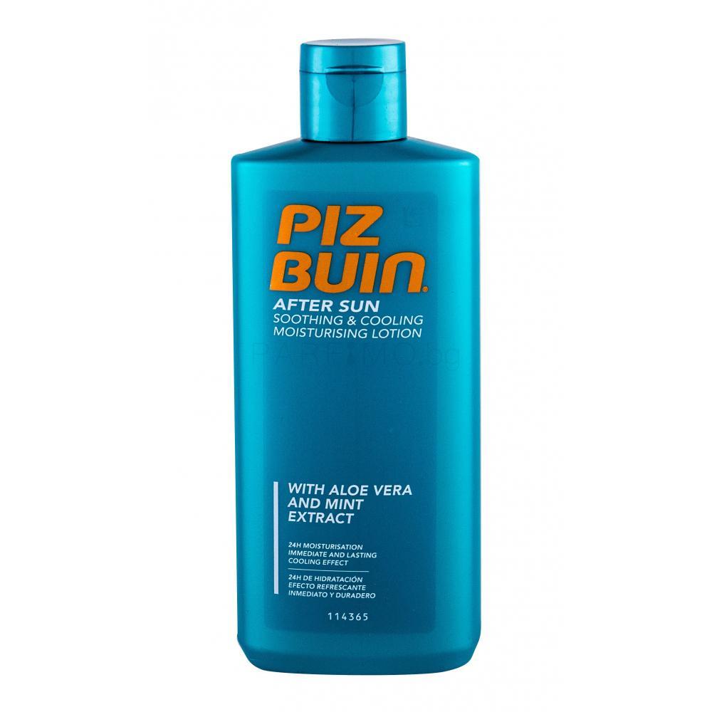Piz Buin After Sun Beruhigende und Kühlende Feuchtigkeitslotion, 200 ml