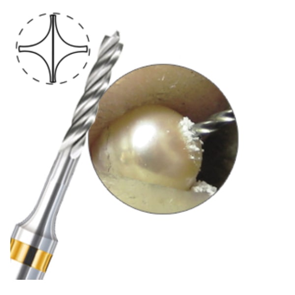Busch Hartmetall Schraubenbohrer 4203 HM 0.80 mm für Perlen, Korallen - Image 3