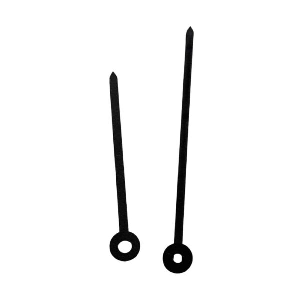 Paar Kunststoff Zeigeblatt, Länge 94 mm für Junghans W838