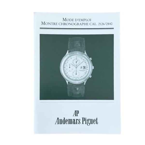 Audemars Piguet Automatik 2126, 2840 Bedienungsanleitung