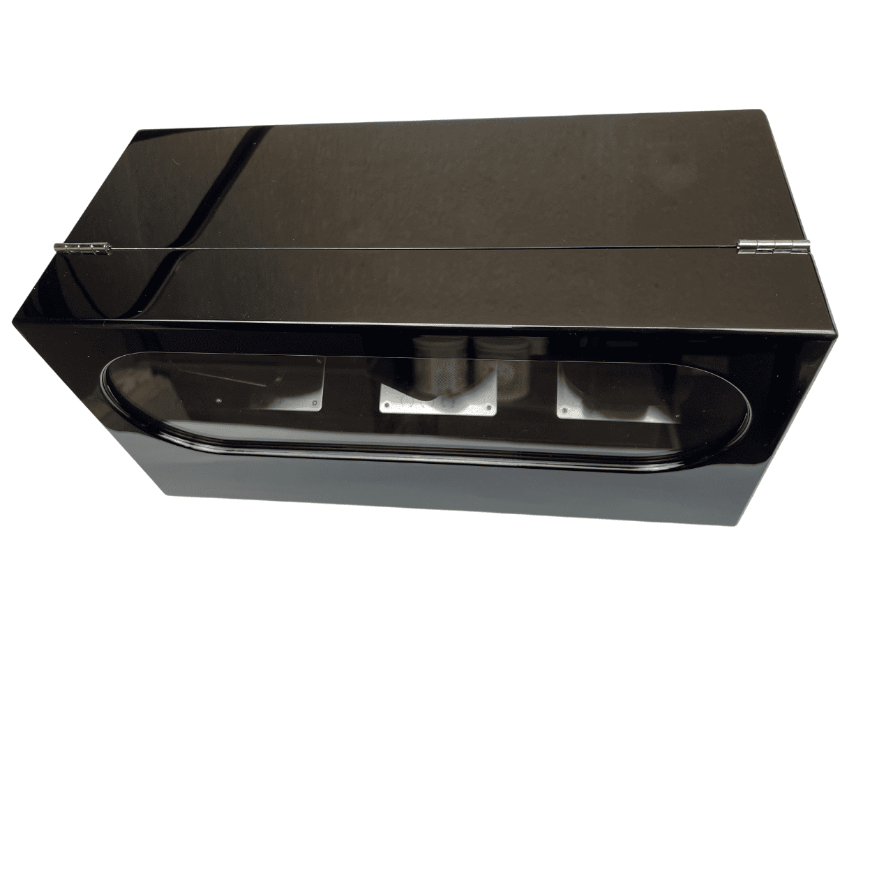 Augusta Uhrenbeweger für 3 Uhren, Schwarz, Luxus, Carbon-Look - Image 3