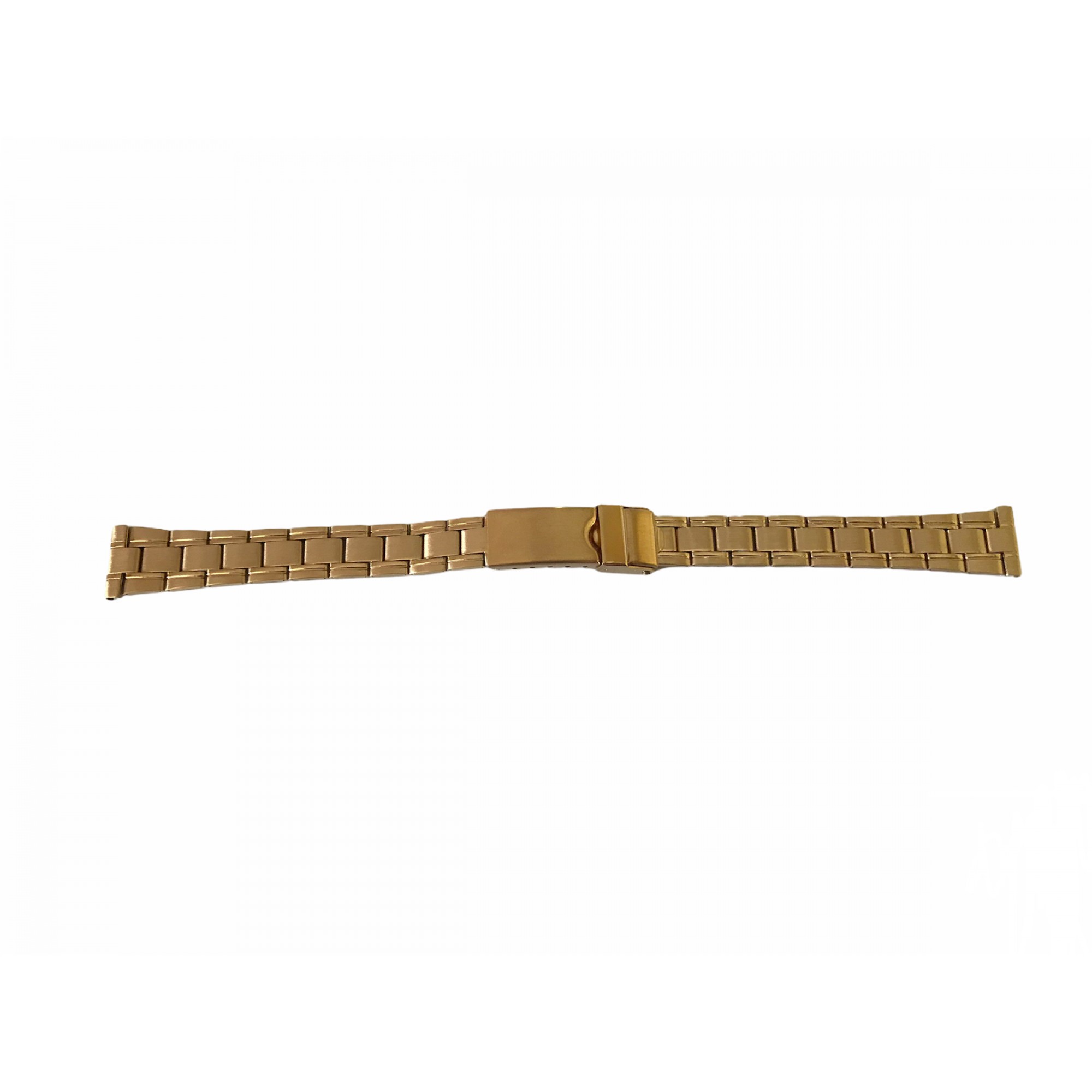 Bonflair Armband aus Edelstahl mit pinker Beschichtung und roségoldener Schließe 14mm