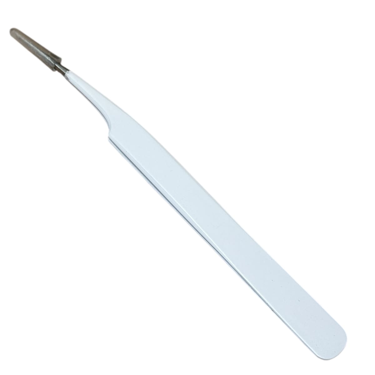 Buzzufy C17 weiße Beschichtung Tweezer für Uhrenteile, nichtmagnetisch, 120mm - Image 3