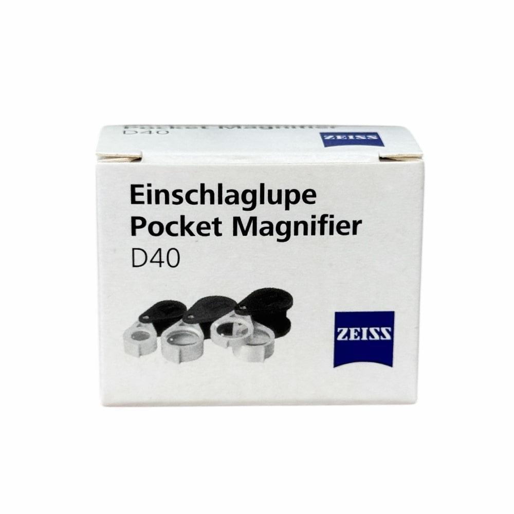 Carl Zeiss D40 Dreifach-Okular Taschenlupe 10x - Image 5