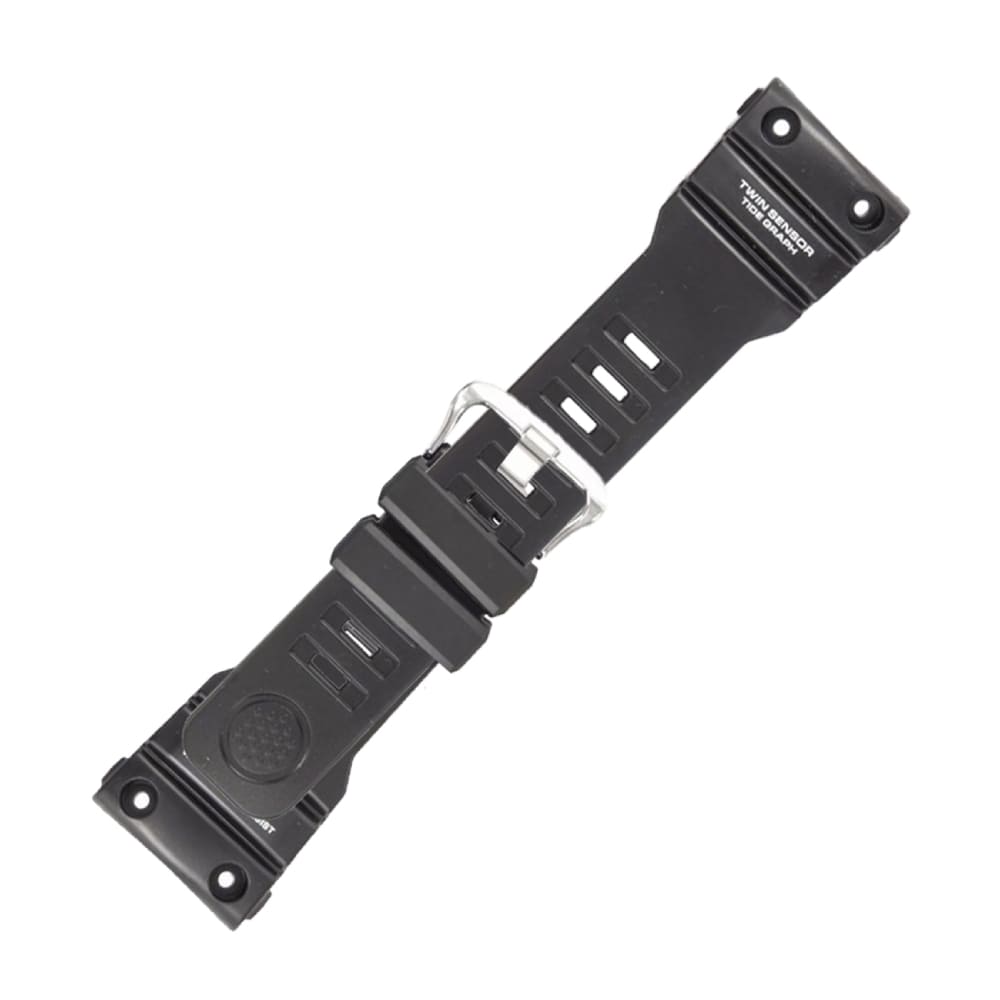 Casio Kunststoff Schwarz Armband 10627083 für GN-1000-1A, GN-1000B-1A, 22 mm