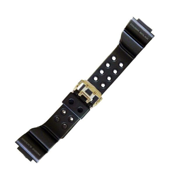 Casio Kunststoff schwarzer Armband 10642686 für GW-225A, 18 mm