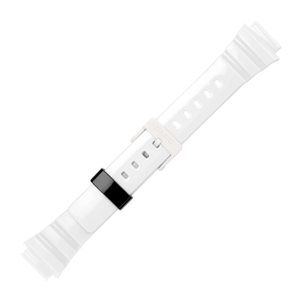 Casio Kunststoff weißer Armbandclip 10460285 für MRW-200HC-7B, 18 mm