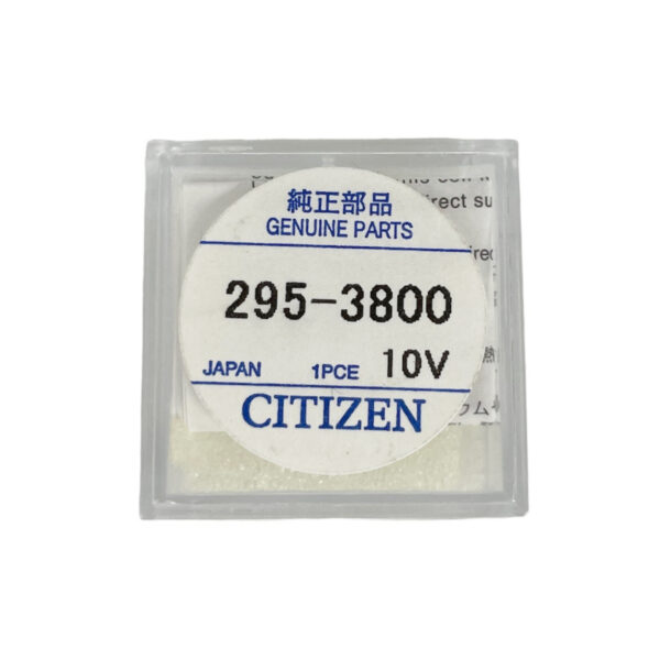 Citizen 295-38 295-3800 Kondensator MT920 für Eco Drive Uhren Batterie 10V C601