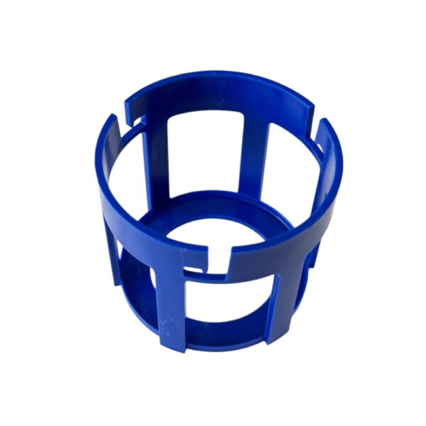 Elmasolvex Körbeinfassung für die Montage von 3 Reinigungsbehältern mit 64mm