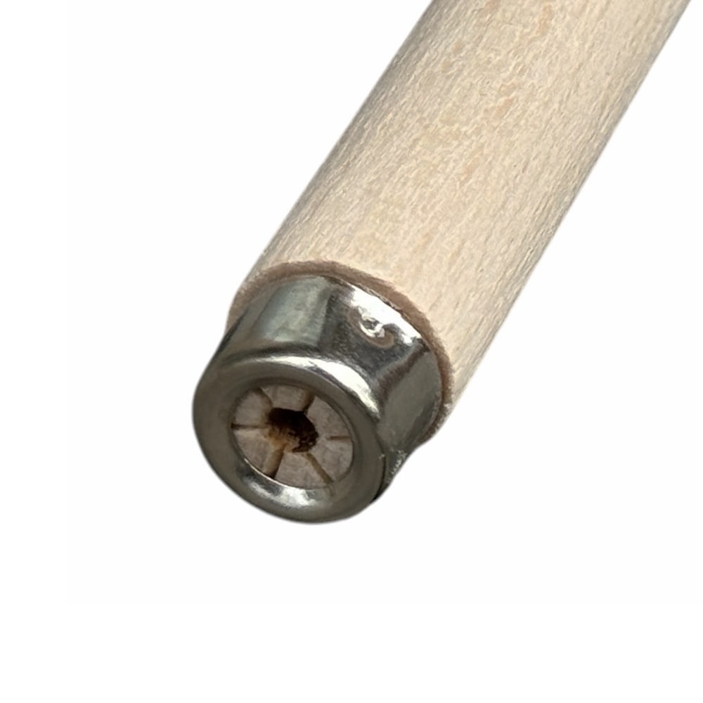Holz-Schaben mit Metall-Kappenleiste, 100-150 mm - Image 2