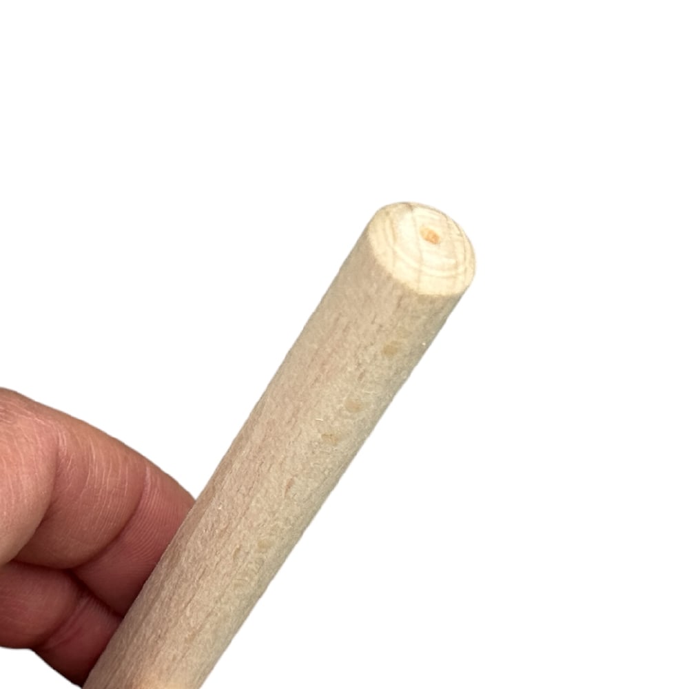 Holz-Schaben mit Metall-Kappenleiste, 100-150 mm - Image 3