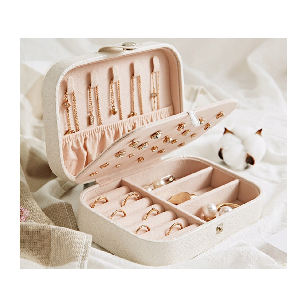 Gugita Schmuckbox Organizer mit Samt-Innenfutter - Image 2