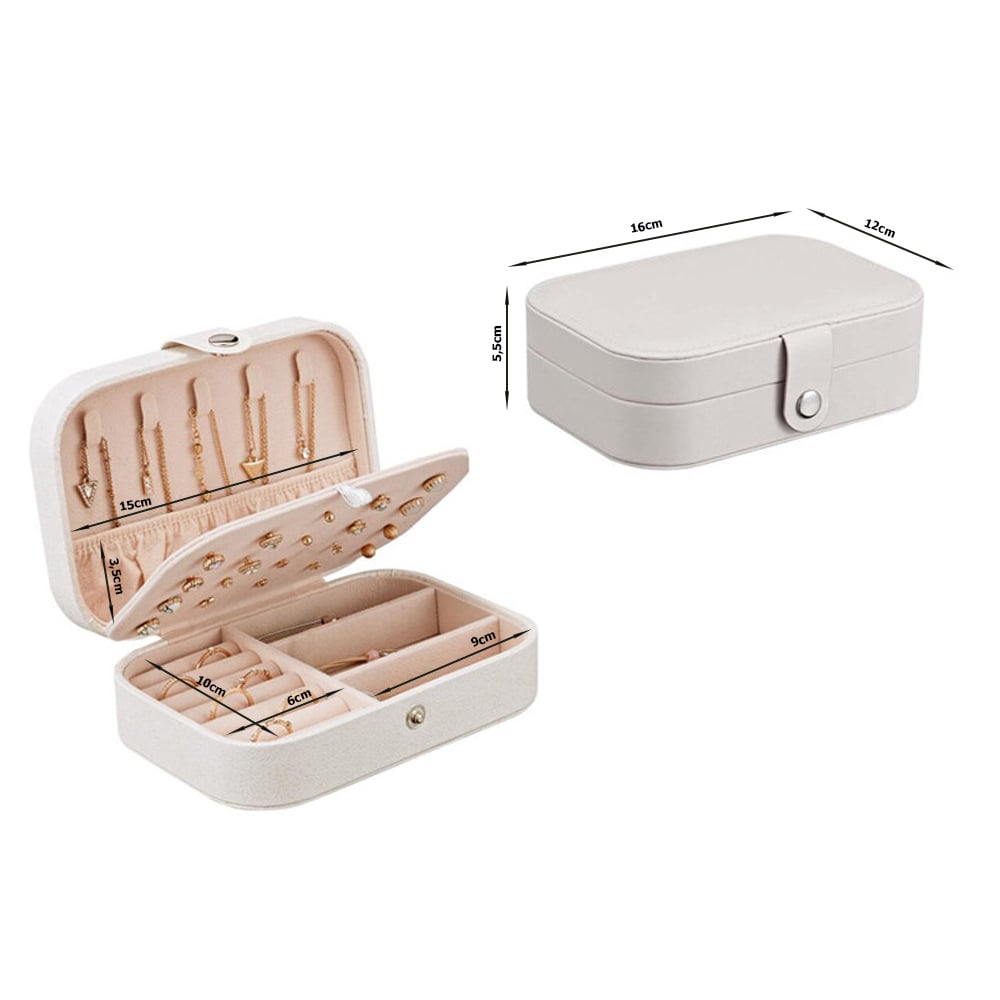 Gugita Schmuckbox Organizer mit Samt-Innenfutter - Image 5