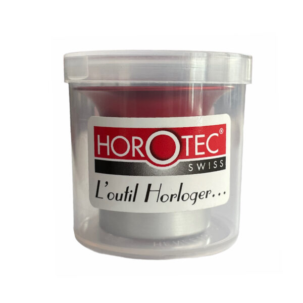 Horotec MSA00.031-3 Brillengläserohr mit rot eloxiertem Aluminium und verschraubter Ring x3.5