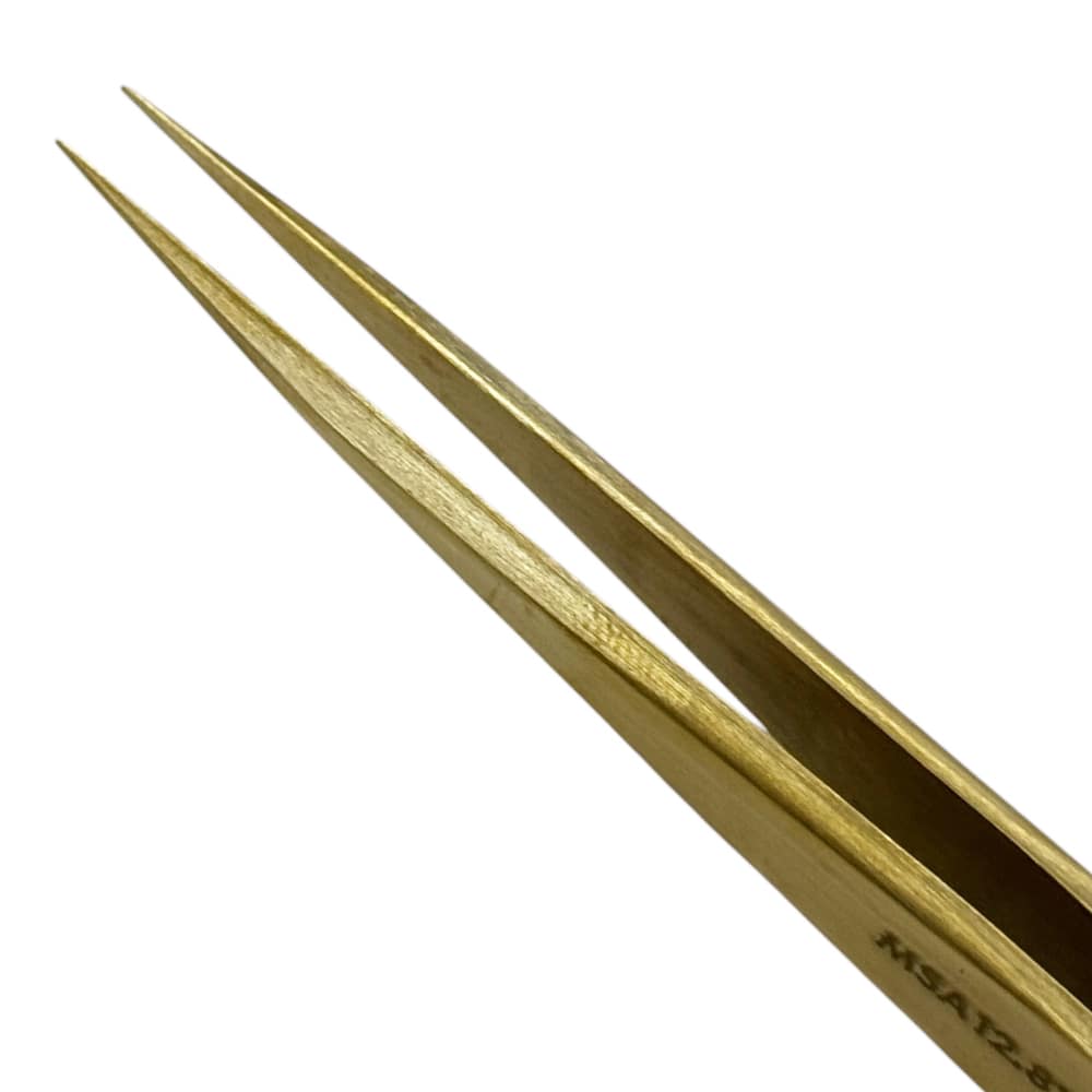 Horotec MSA12.813-AA Robuste und elegante Pinzette für den allgemeinen Gebrauch aus Messing, 125mm - Image 2