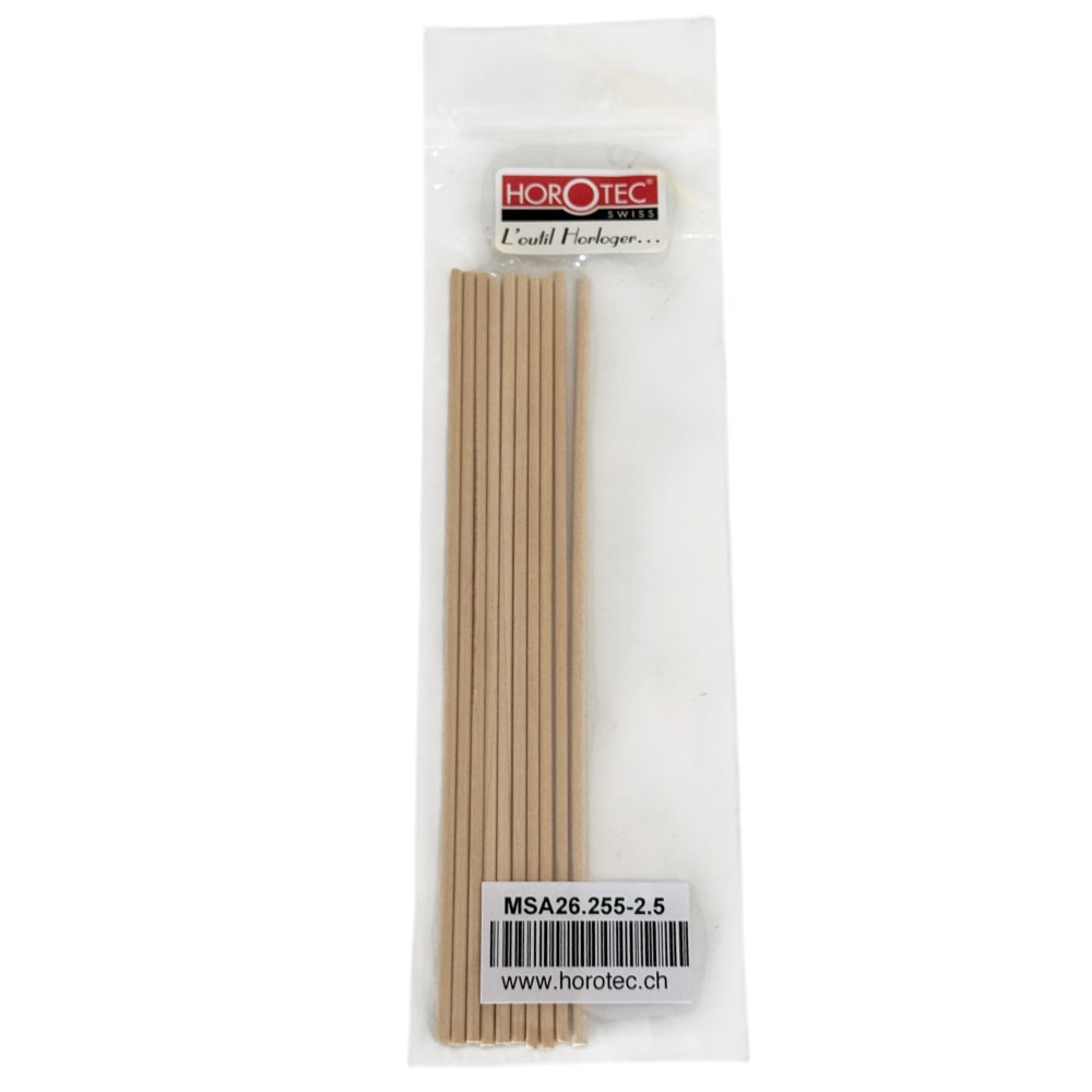 Horotec MSA26.255-2.5 Pegwood Ø2.50mm (Pack Of 10) für Uhrenbauteile Reinigung - Image 2