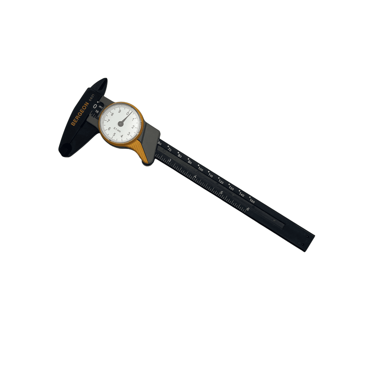 Bergeon 6621 Schieblehre mit Zifferblatt, Kunststoff, 0–150 mm - Image 2