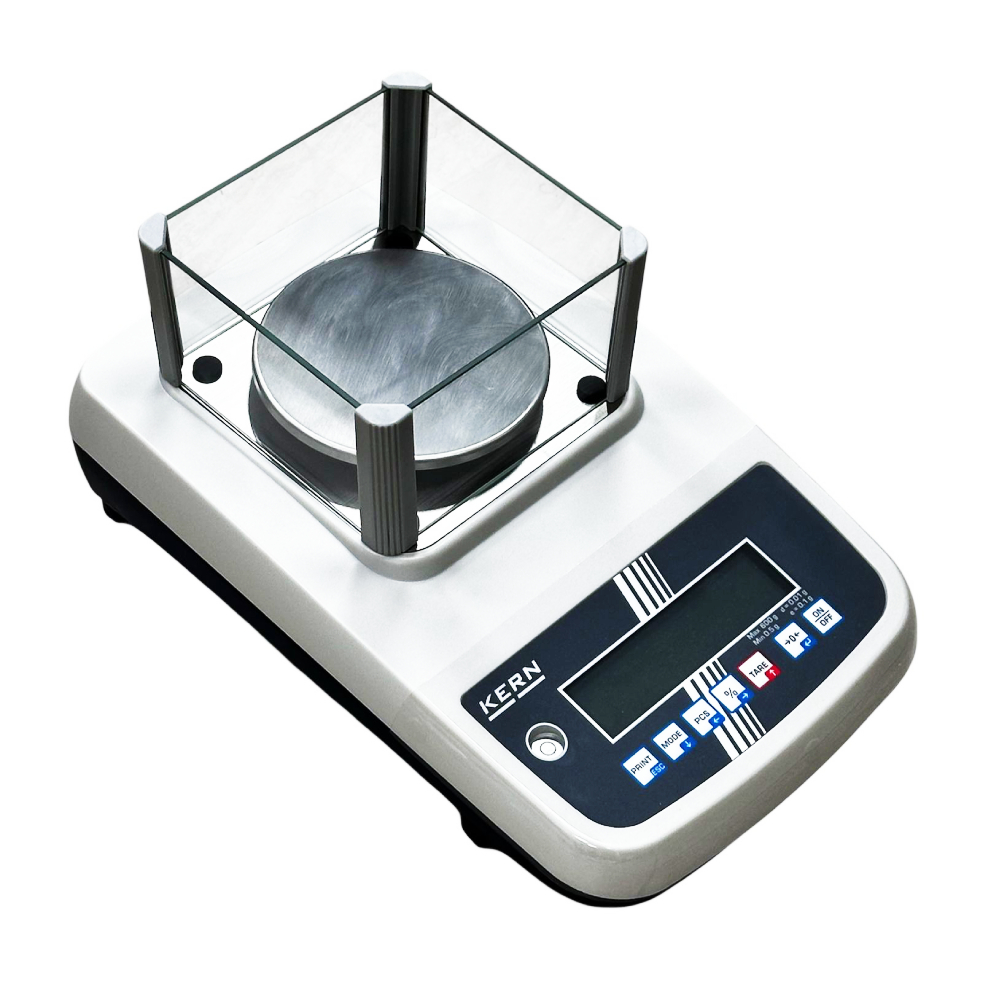 Kern EWJ 600-2M Präzisionslaborwaage – 600g Kapazität, 0.01g Auflösung - Image 2
