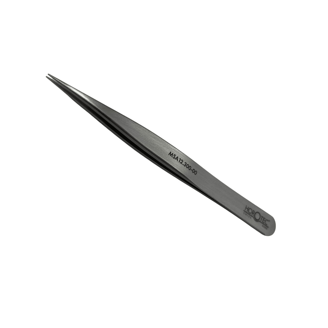Horotec MSA12.300-00 Dicke Pinzetten Flachkiele Genve Form 120mm Kohlenstoffstahl - Image 3