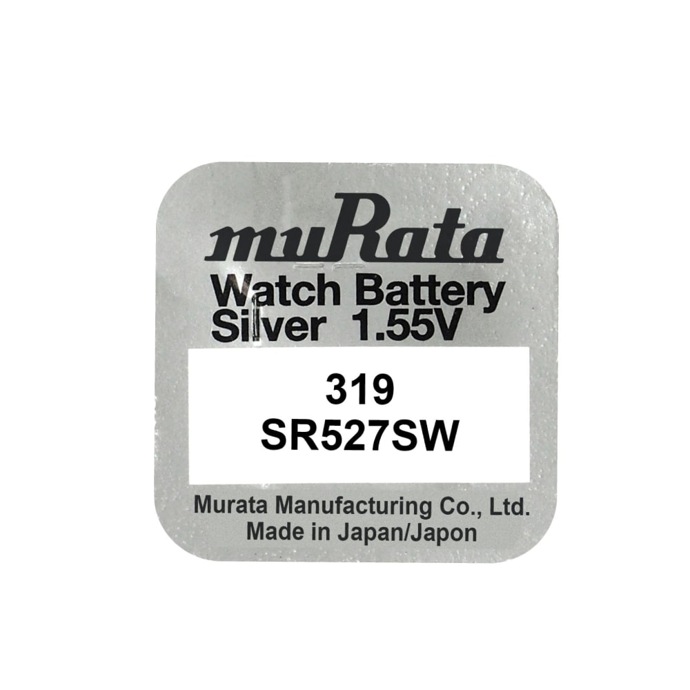 Murata 319 SR527SW Watch Münzbatterie 1,55V