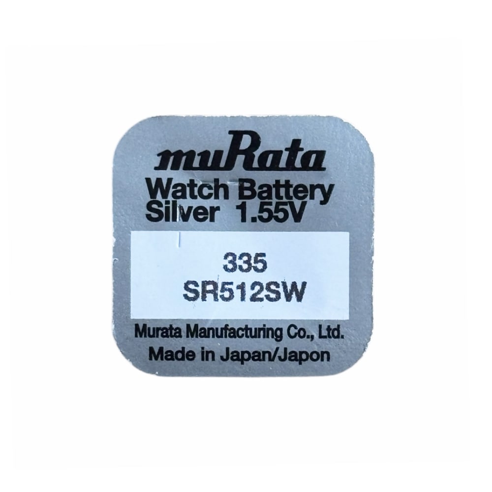 Murata 335 SR512SW Münz-Batterie 1,55V - Image 2