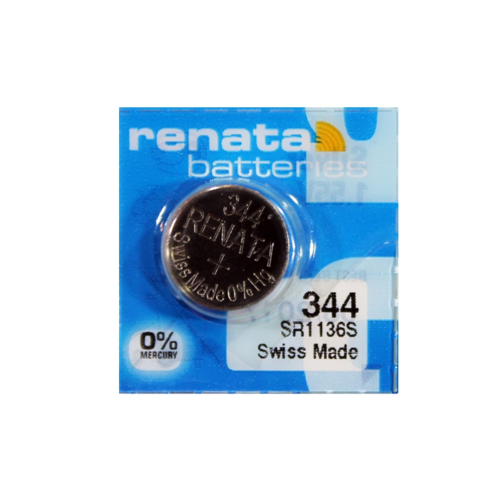 Renata 344 SR1136S Uhr-Münzbatterie 1,55V