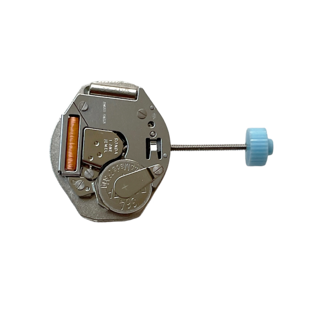 Ronda 762 Quarzwerk mit 2 Zeigern – Größe 6 3/4 x 8 – H1= 0.95