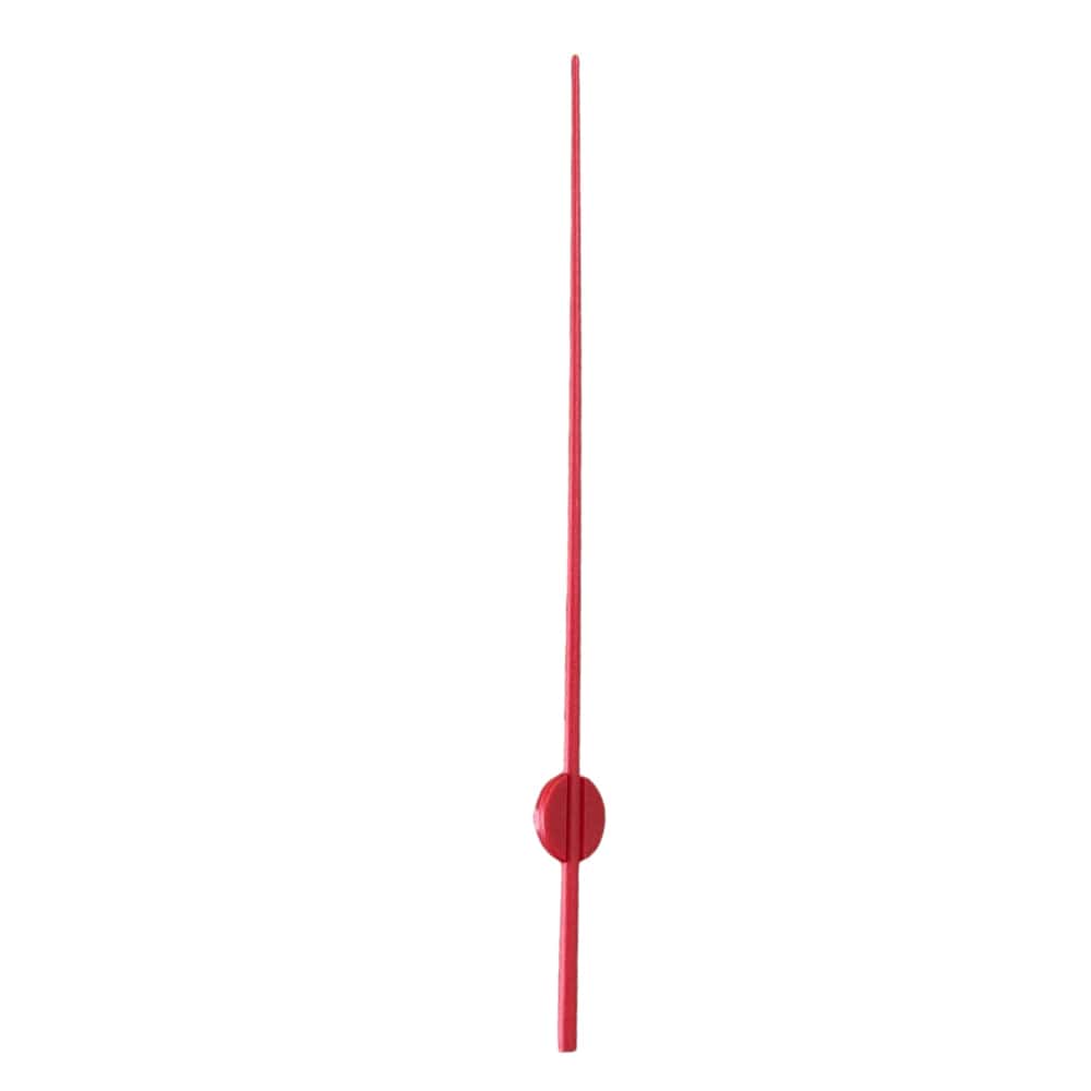 Gebrauchter Zeitschaltstd. mit Faden, 80 mm, Kunststoff, Rot