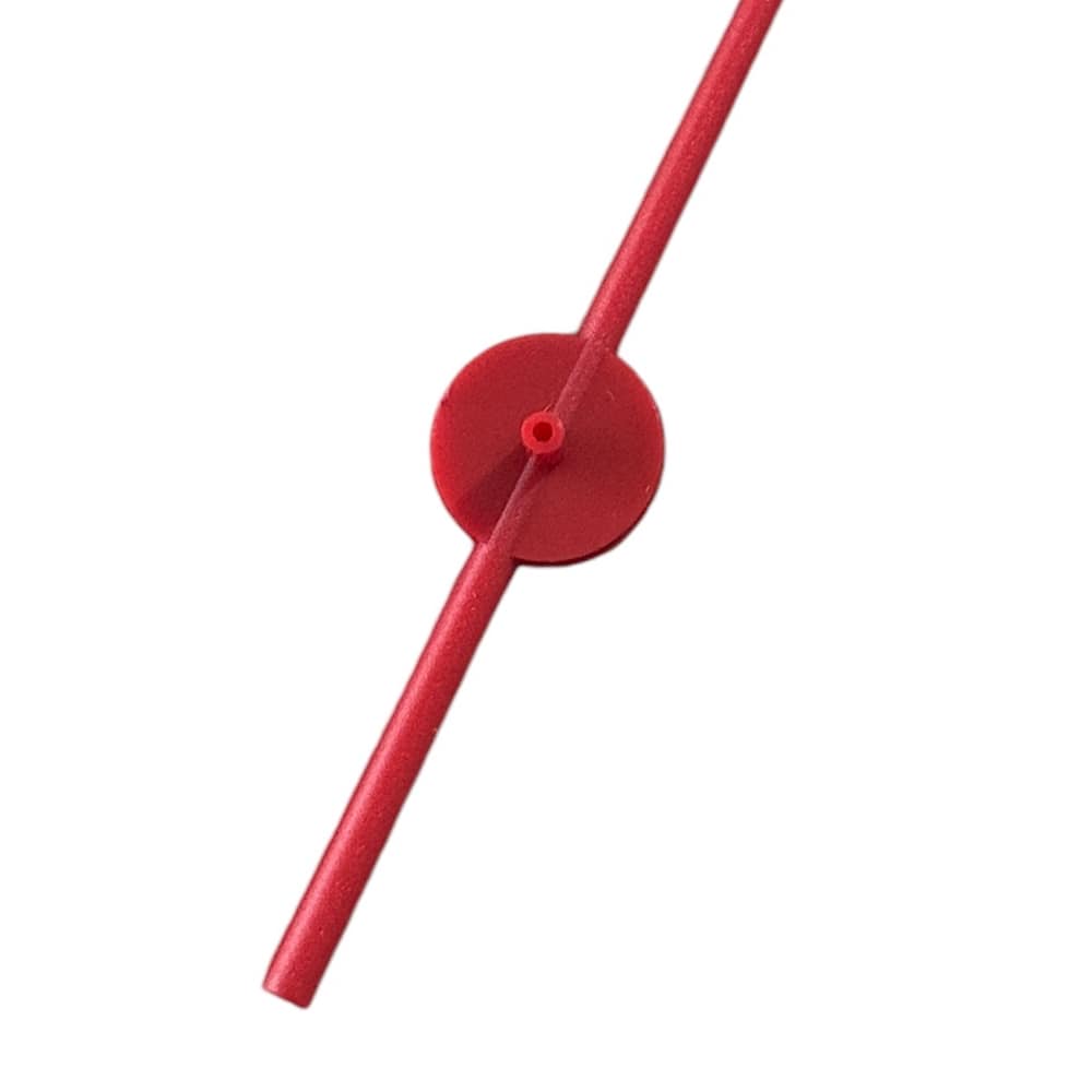 Gebrauchter Zeitschaltstd. mit Faden, 80 mm, Kunststoff, Rot - Image 2