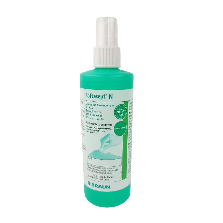 Softasept N Sprayflasche Hautreinigungsmittel zur Desinfektion 250 ml