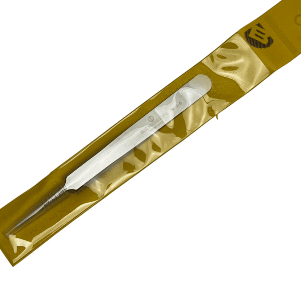 Bergeon Präzisionspinzette, Stahl, hitze- und säurebeständig, 110 mm