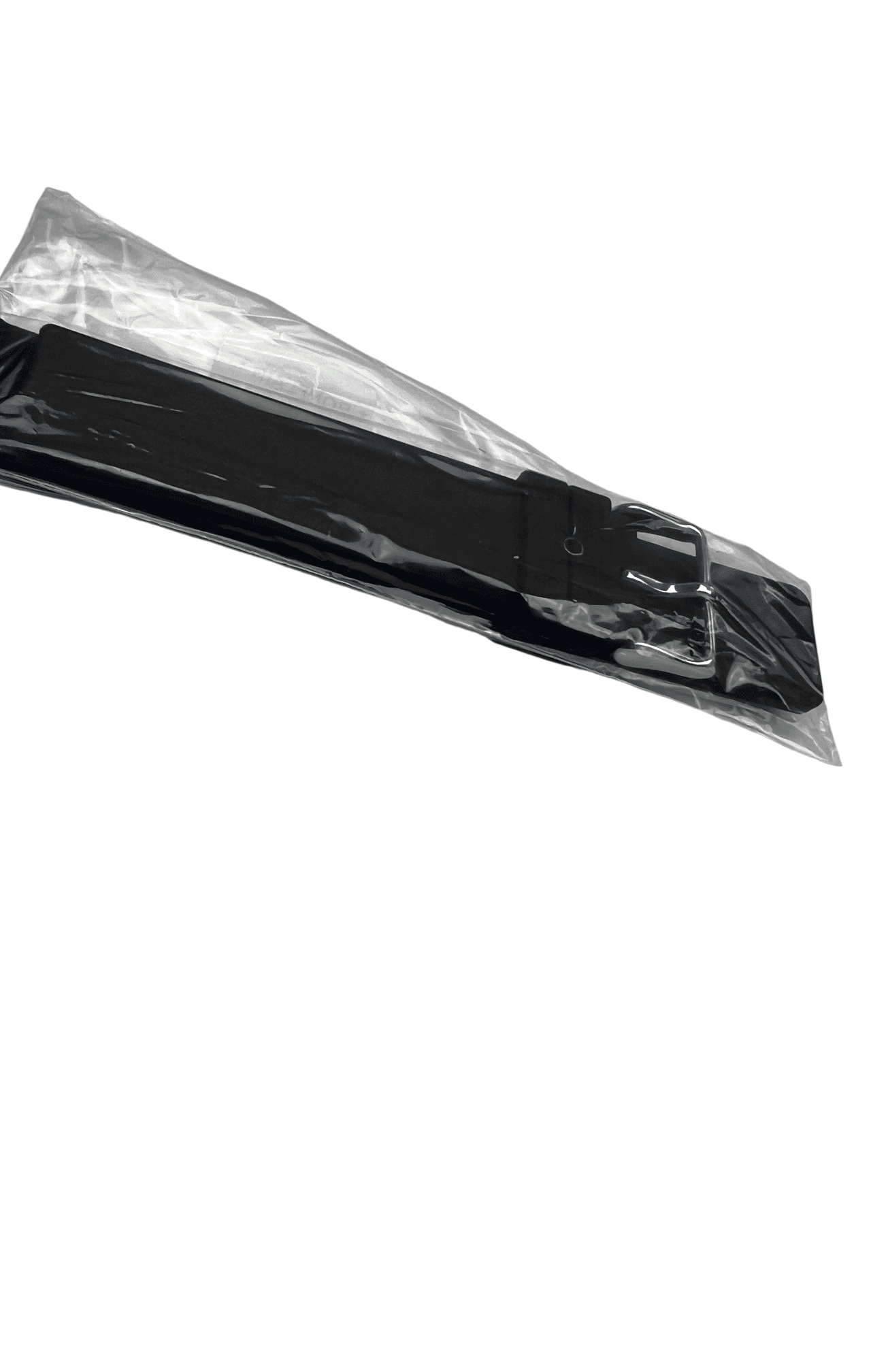 Boley Silikonband XL, Schwarz, 22 mm, Extra Lang, Glatte Version mit Schnalle
