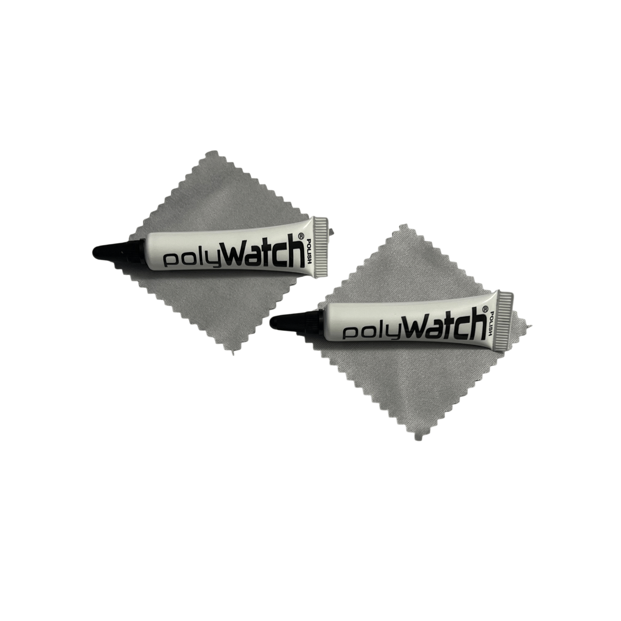 PolyWatch Kunststoffpolitur Set mit 2 Tüchern reinigungstuch - Image 2