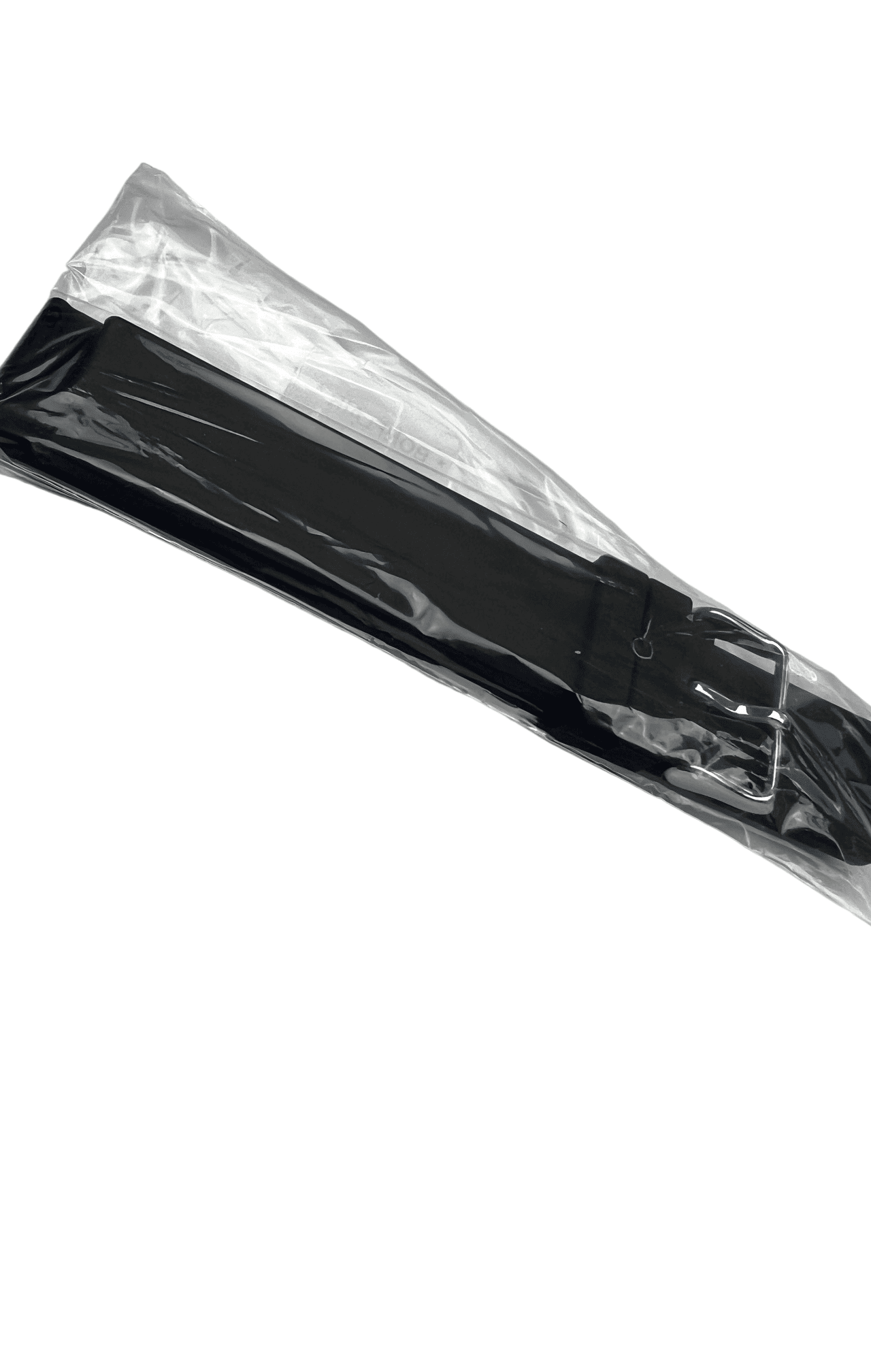 Boley Silikonband XL, Schwarz, 22 mm, Extra Lang, Glatte Version mit Schnalle - Image 5