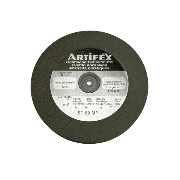 Artifex Elastische Schleifscheibe SC 80 MP, 150 x 20 x 25 mm, Grob