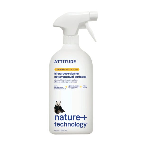 Allzweckreiniger Citrus Zest von ATTITUDE pflanzlich