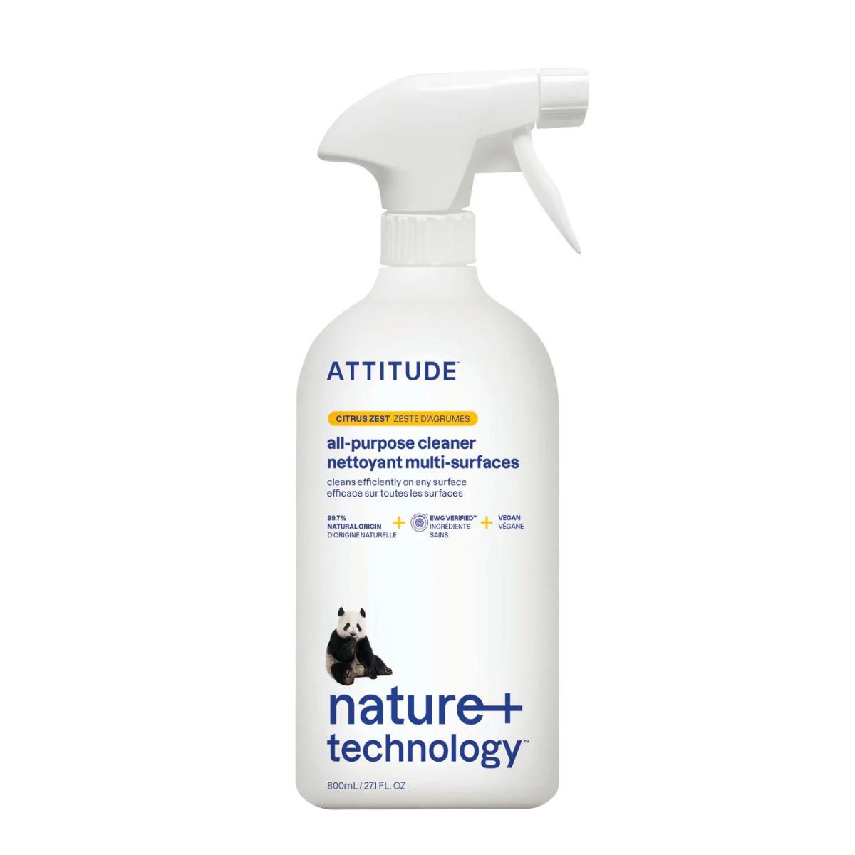 Allzweckreiniger Citrus Zest von ATTITUDE pflanzlich