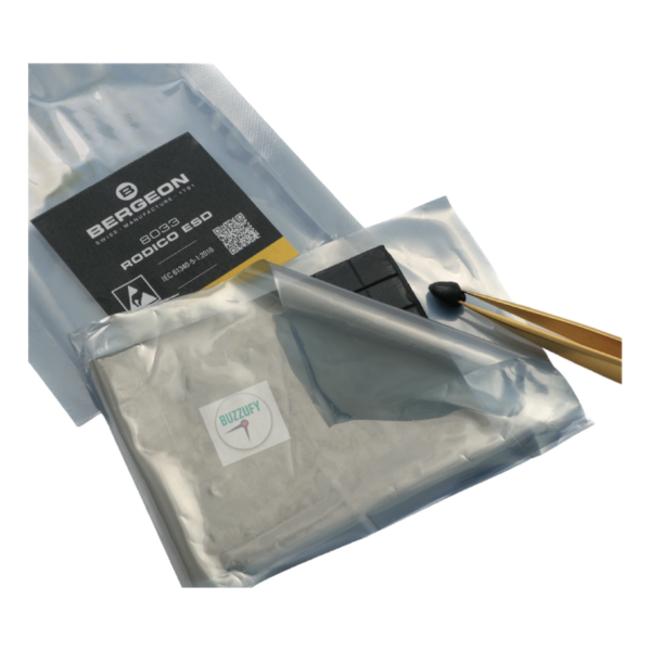 Bergeon 8033 ESD Rodico Reinigungsblock Rhodium Antistatik