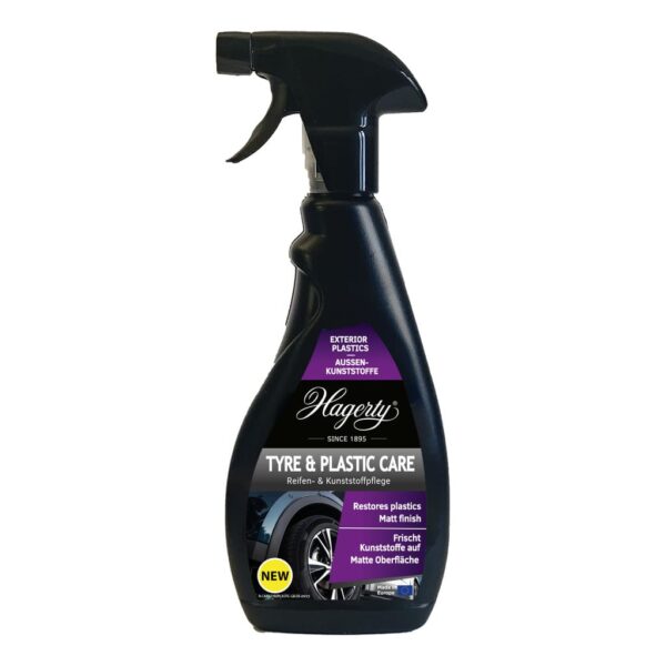 Hagerty Reifen- und Kunststoffpflege, Pflege-Spray für Reifen und Außenkunststoffe, 500 ml, Ref. A120034