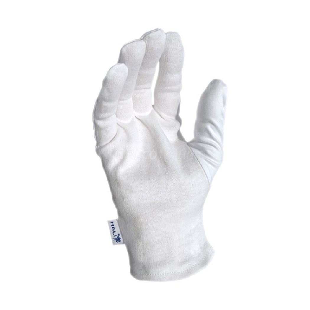 Heli Deco Handschuhe Paar aus Baumwolle Weiß Größe S