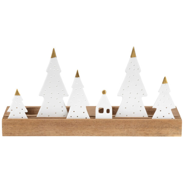 Illuminierte Dekorationsweihnachtsbäume Rader Weihnachtsbaum
