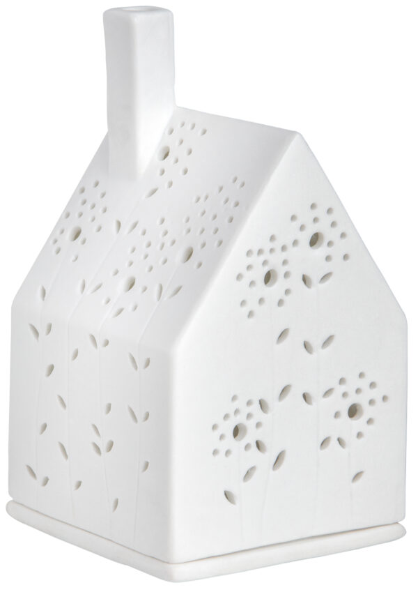 Porcelain Illuminated House Flowers Rader Porzellan