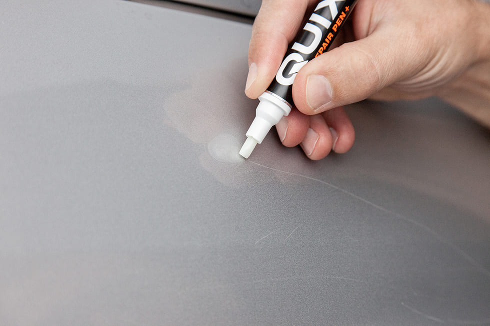 QUIXX Lackreparaturstift Klarlack für tiefe Kratzer Beulen Ref 10010 - Image 15