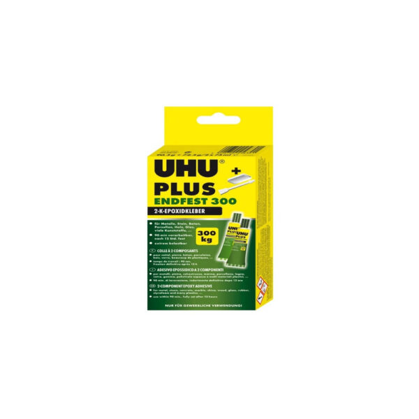 UHU PLUS ENDFEST 300 2-Komponenten-Klebstoff 163g Kartusche Farblose